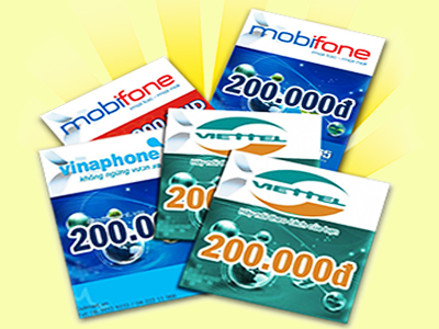 Thẻ nạp điện thoại Thẻ nạp điện thoại