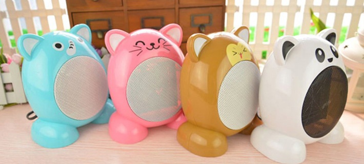 Đèn sưởi mini để bàn hình thú AL-DS2C