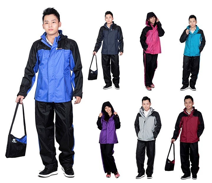 Áo mưa bộ K21 (Đỏ mận)