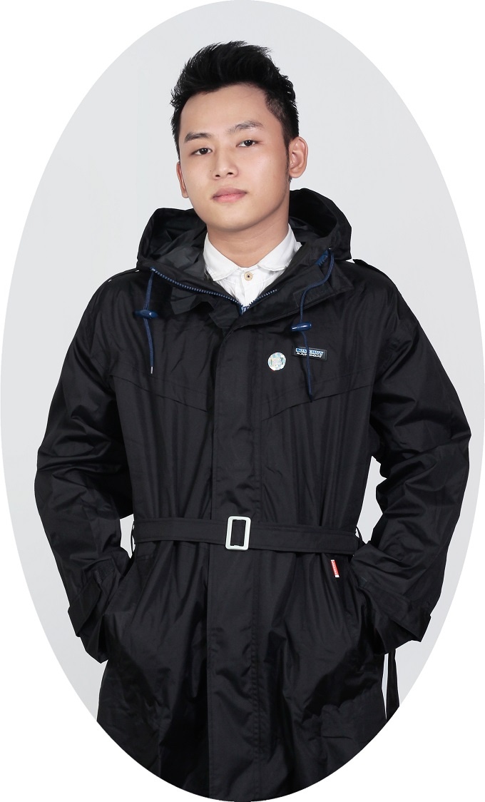 Áo mưa thời trang K20C (Đen)