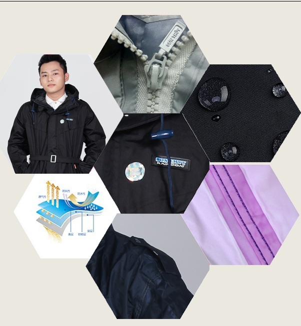 Áo mưa thời trang K20C (Đen)