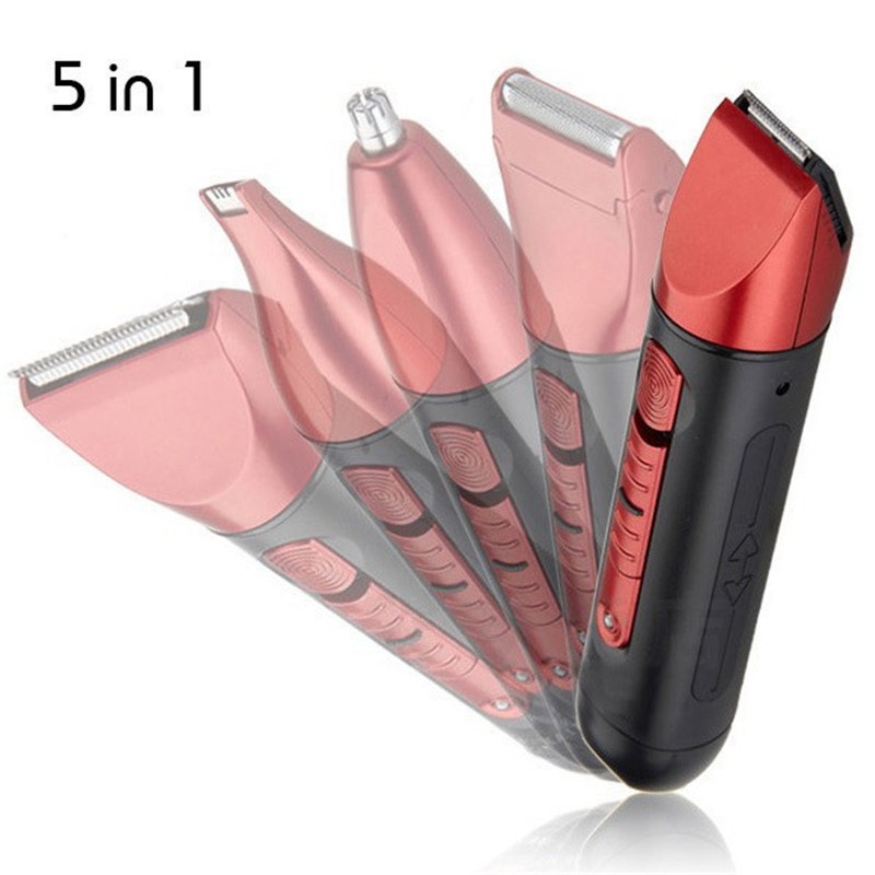 Tông Đơ Cắt Tóc Cạo Râu Không Dây 5 Trong 1 Model Ichibai