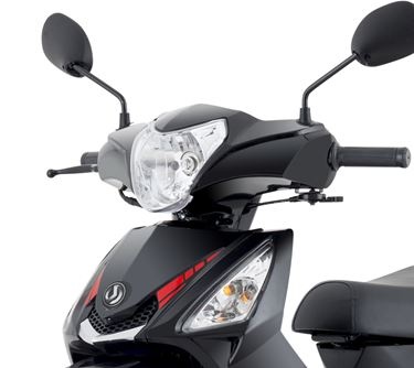 Xe máy SYM Elegant II 100 (Đỏ)