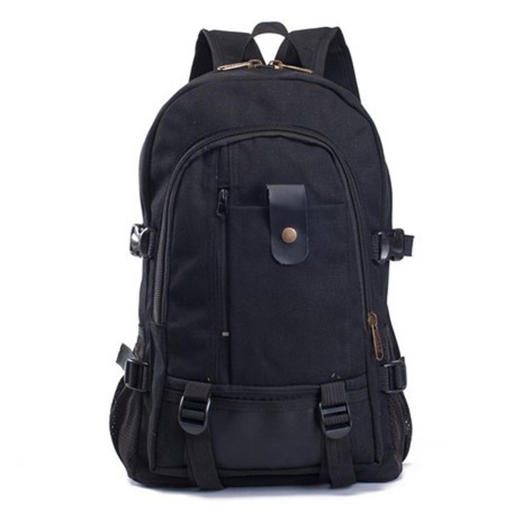 Amart Canvas Men′s Backpacks Outdoor Men Bags Casual Backpack(Khaki) - intl