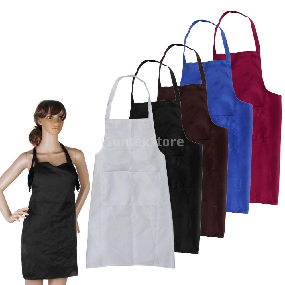 Kitchen Cooking Apron (Blue) - Intl