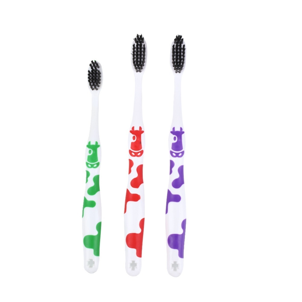 3Pcs Bamboo Charcoal Nano Tooth Brush Ultra Soft Toothbrush Friendly Oral Dental - intl