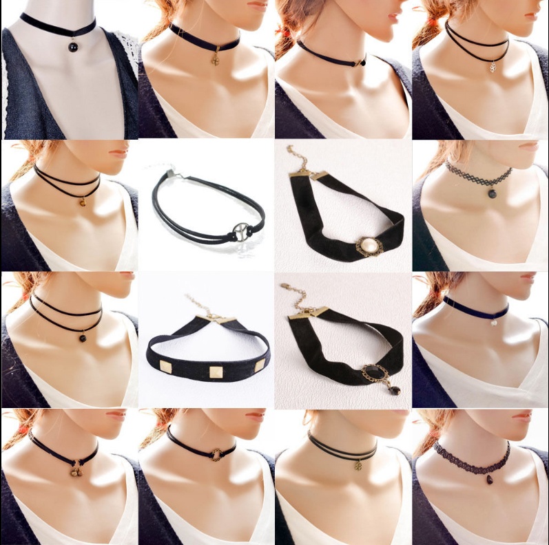 Vòng cổ choker tattoo thời trang Anthome 24