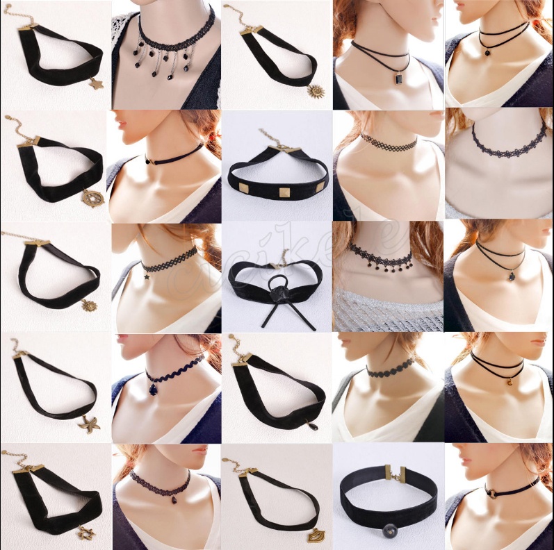 Vòng cổ choker tattoo thời trang Anthome 24