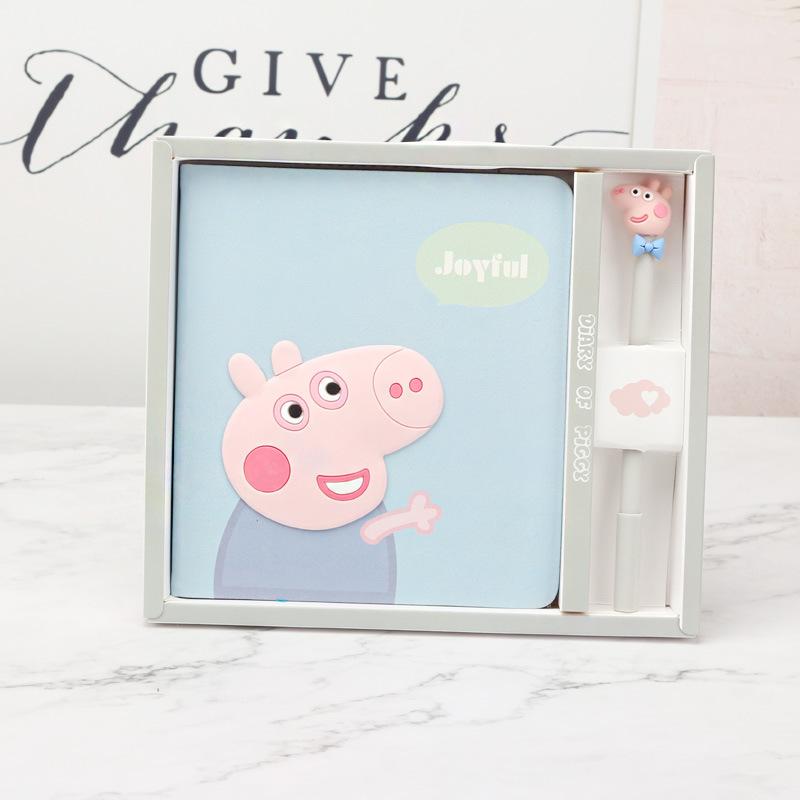 [HCM]Sổ tay heo Peppa Pig (Màu Xanh Biển)