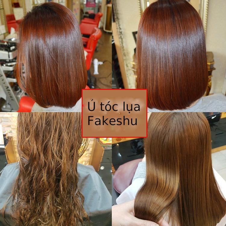 Hấp tóc phủ lụa tơ tằm FAKESHU 618ml