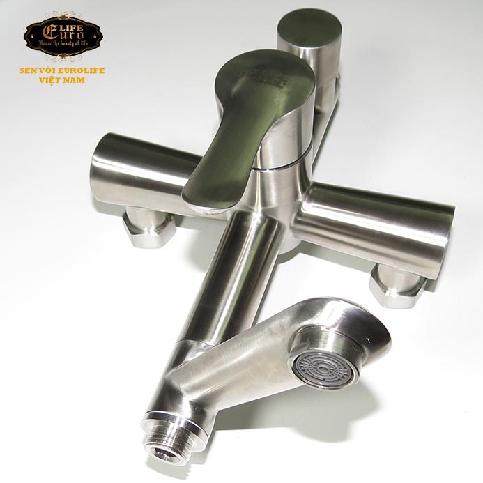 Bộ sen tắm đứng nóng lạnh Inox SUS 304 Eurolife EL-S917 (Trắng vàng)-13.jpg