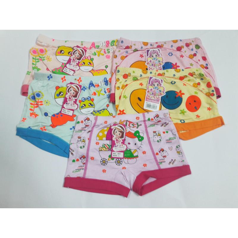 Nơi bán COMBO 5 QUẦN CHIP ĐÙI BÉ GÁI IN ĐỦ HÌNH (9-15kg)