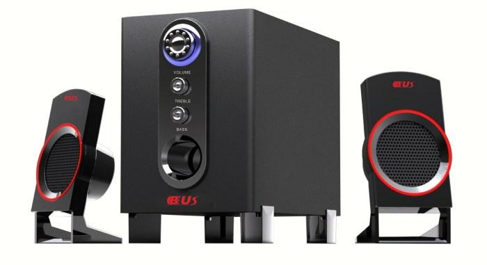 Loa Ebus 2.1 GS-818 cắm thẻ nhớ, USB 1