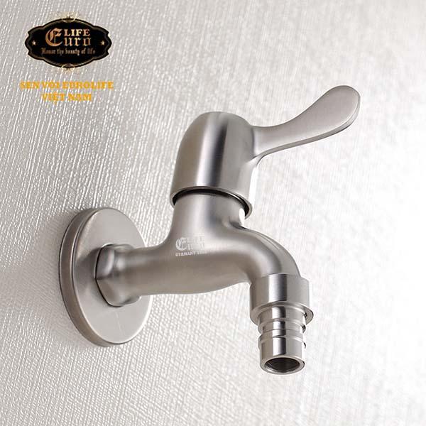 Vòi hồ máy giặt Inox SUS 304 Eurolife EL-121-111.jpg