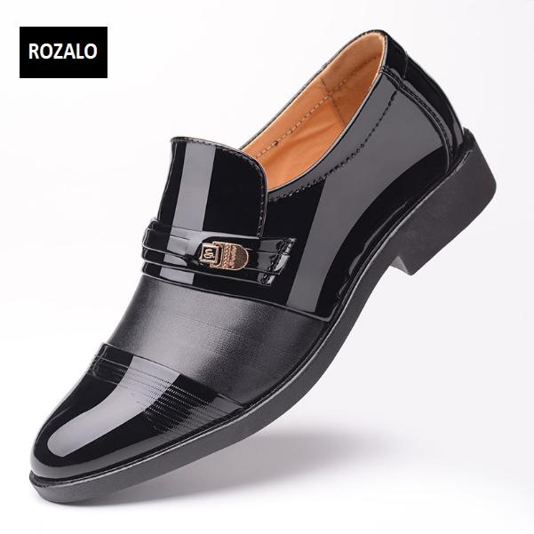 Giày tây nam cao cấp kiểu xỏ Rozalo RM56353