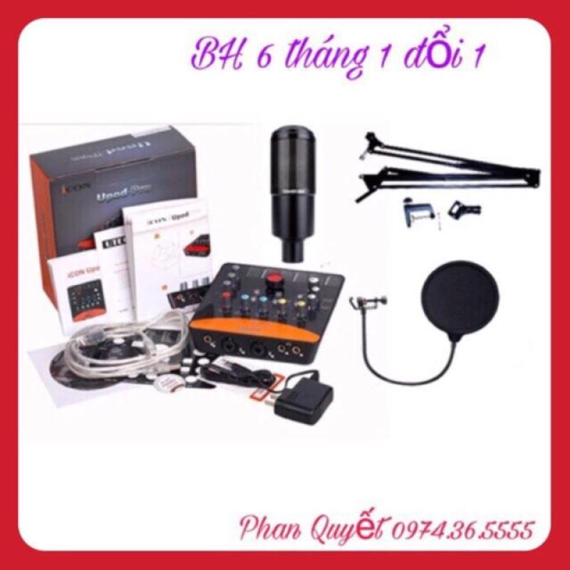 COMBO Míc PC-K320- Card Upod.Pro- Dây Live MA1- Màng Lọc Âm- Chân Kẹp Míc