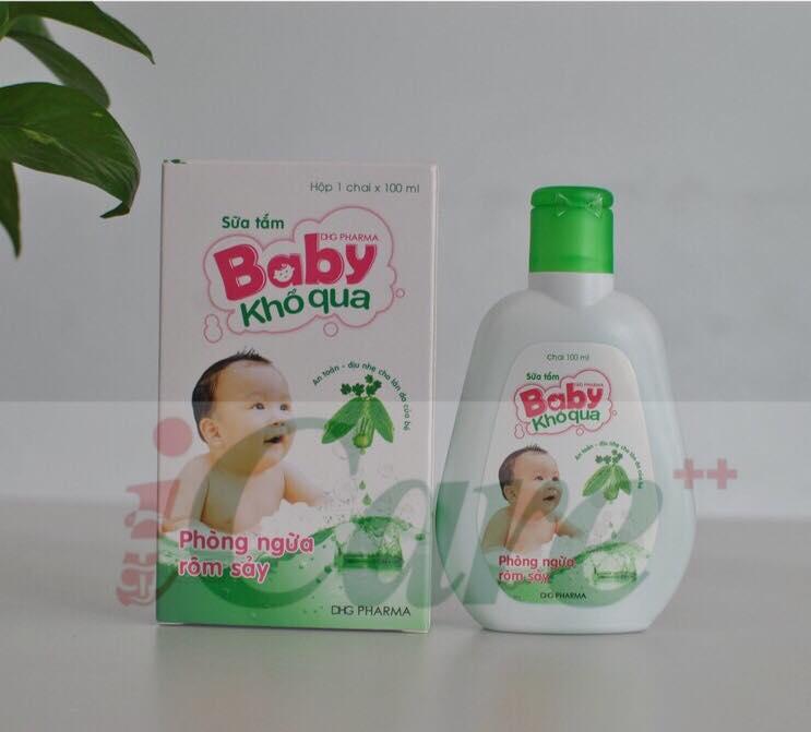 Sữa Tắm Tính Chất Khổ Qua Dùng Cho Người Lớn Và Trẻ Sơ Sinh - Baby Khổ Qua