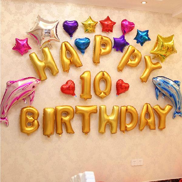 Bán sỉ bóng bay trang trí sinh nhật Happy birthday