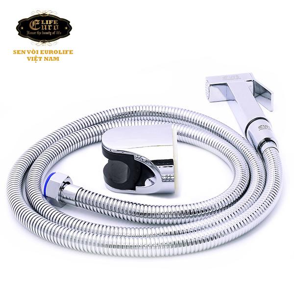 Bộ tay xịt vệ sinh bằng đồng Eurolife EL-X03-2.jpg
