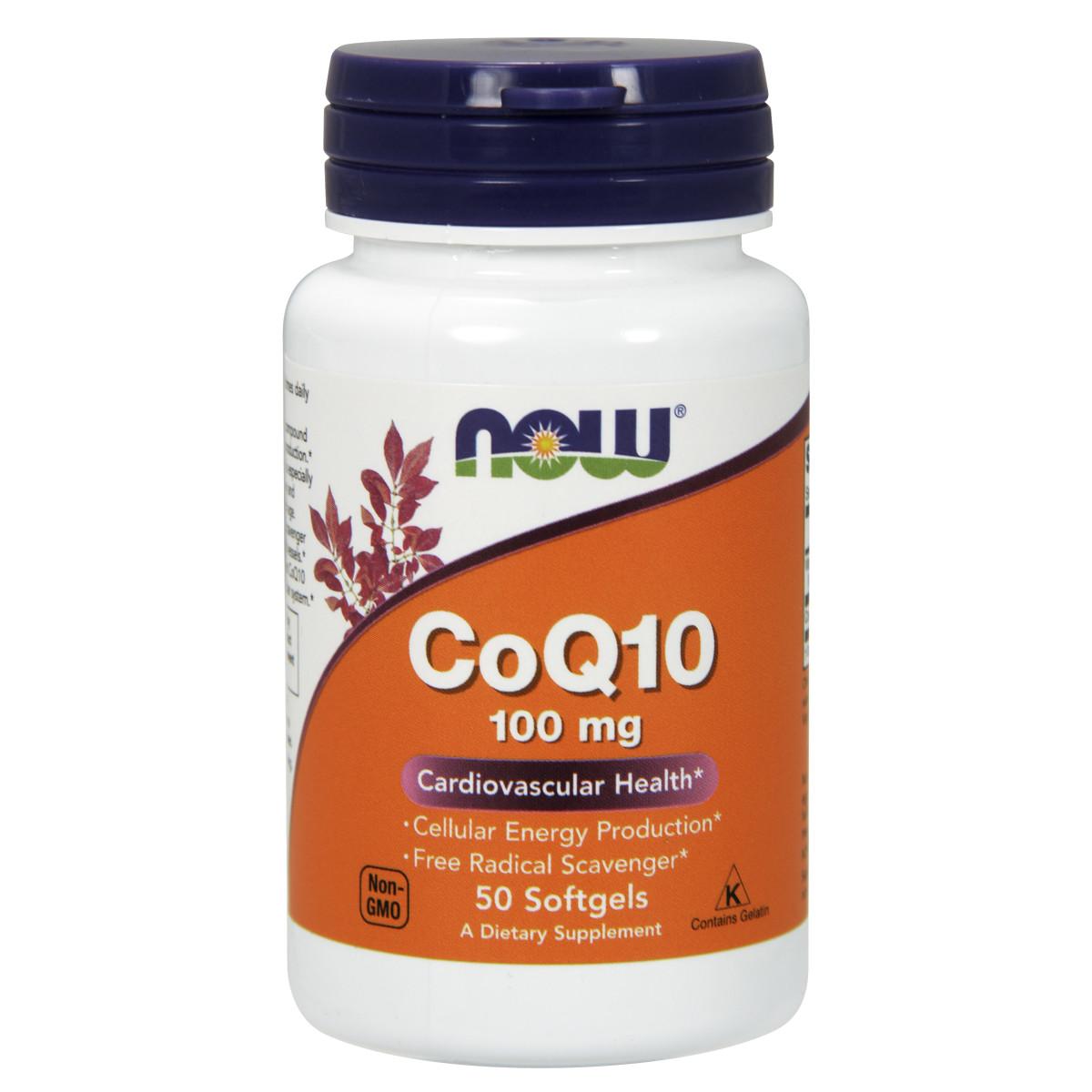 Thực Phẩm Chức Năng Coq10 100Mg Hãng Now Foods Usa Chống Tai Biến Tim Mạch Giảm Cholesterol Điều Hòa Huyết Áp