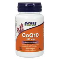 Viên Uống NOW FOODS CoQ10 100mg Chống Tai Biến Tim Mạch Ổn Định Huyết Áp Giảm Cholesterol Máu Lọ 50 Viên