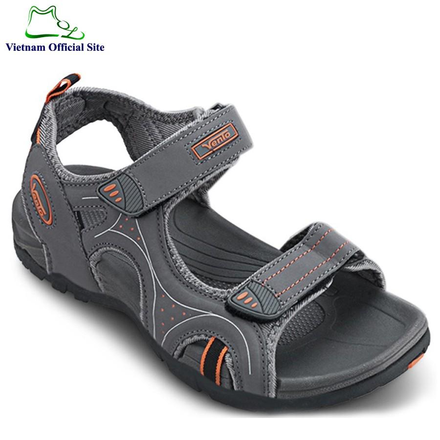 Giày sandal nam 2 quai ngang hiệu Vento NV3610G