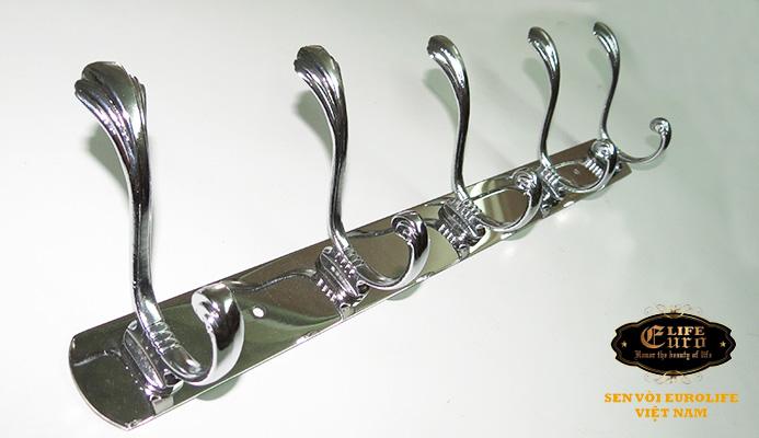 Móc treo áo 5 chấu hoa văn Inox Eurolife EL-M2 -3.jpg