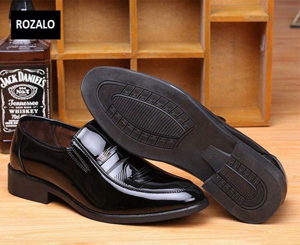 Giày tây nam Rozalo RMG8251B-Đen