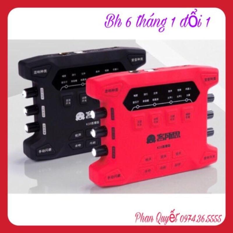 Sound Card Thu Âm XOX K10 2018