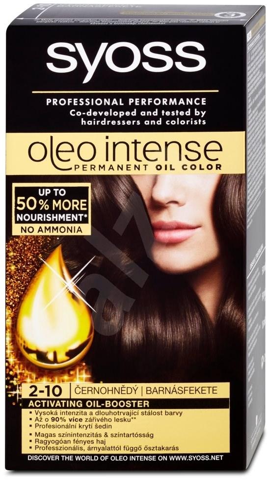 Thuốc Nhuộm Tóc ( Nâu Đen) Nhập Khẩu Syoss Oleo Intense 2 - 10 Black - Brown 50Ml (Nâu Đen)