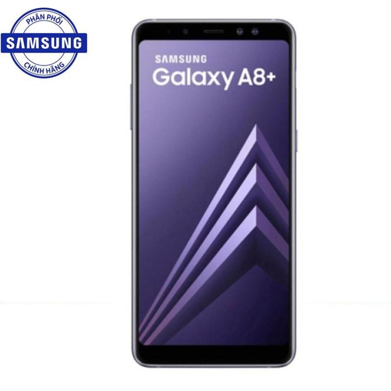 Samsung Galaxy A8+ 64Gb Ram 6Gb 6inch (Tím Xám) - Hãng phân phối chính thức chính hãng