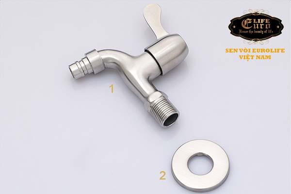 Vòi hồ máy giặt Inox SUS 304 Eurolife EL-121-2.jpg
