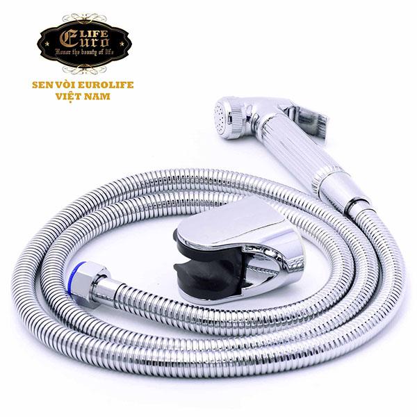 Bộ tay xịt vệ sinh bằng đồng Eurolife EL-X02-111.jpg