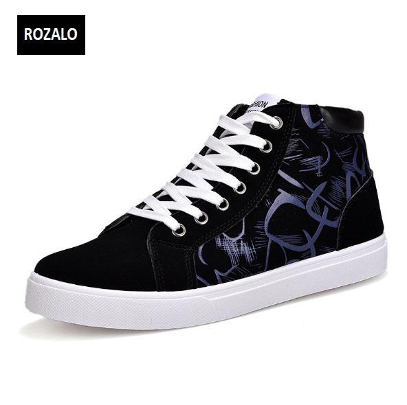 Giày cổ cao thời trang nam Rozalo RM6509B-Đen12.jpg