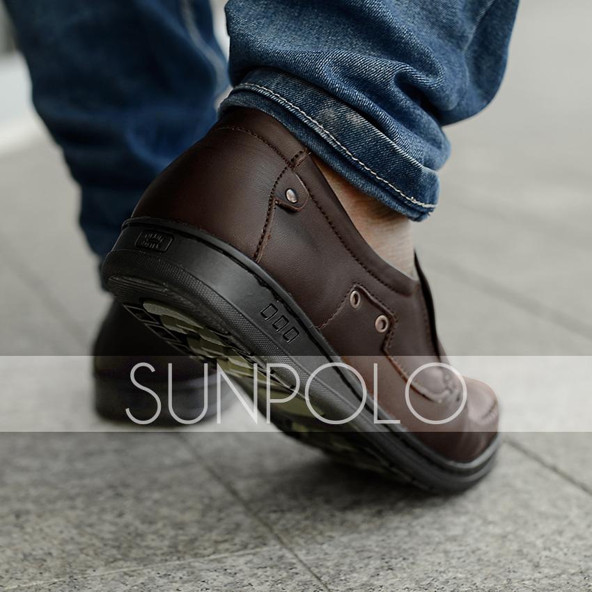 giày da bò sunpolo