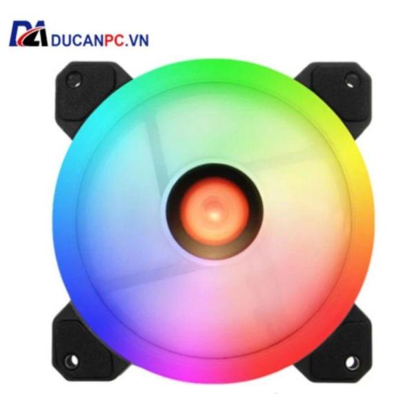 Bảng giá Fan case Coolman Sunshile RGB - Dual Ring (16 Triệu màu) Phong Vũ