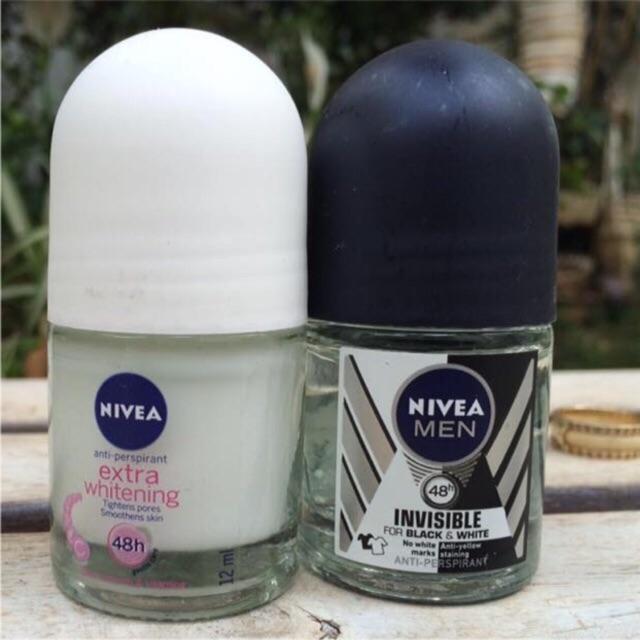 Lăn Khử Mùi Nivea Thái Lan 12Ml _Nữ