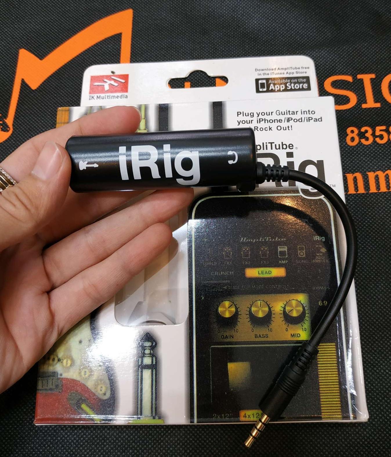 Thiết Bị Kết Nối Irig Guitar | dùng thâu âm livestream cho điện thoại