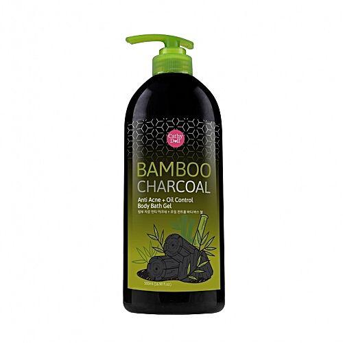 Gel Tắm Trị Mụn Lưng Cathy Doll Bamboo Charcoal Anti Acne + Oil Control Body Bath Gel 500Ml