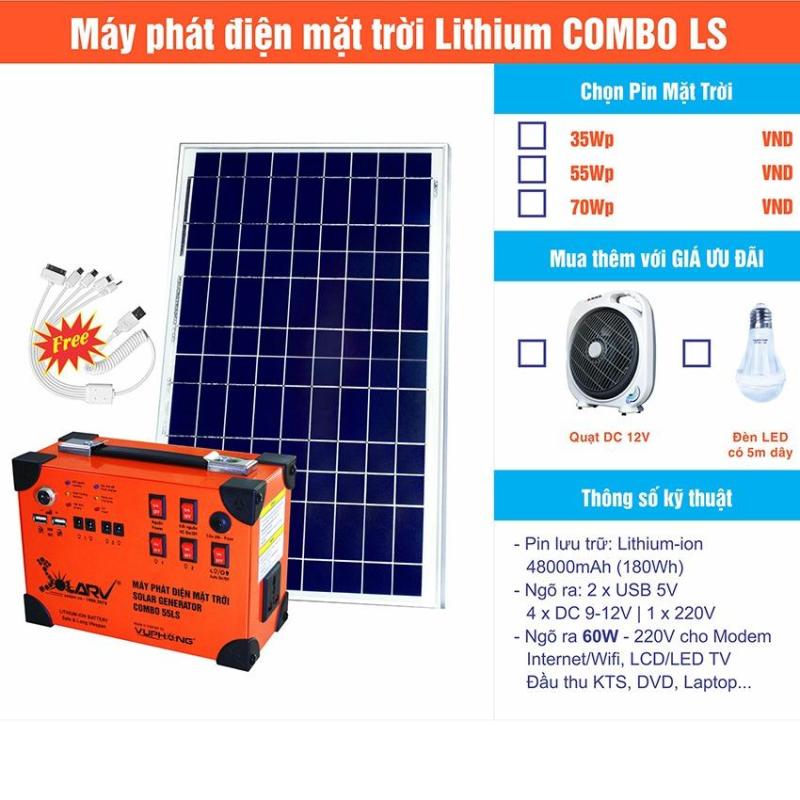 Máy phát điện mặt trời Lithium COMBO LS