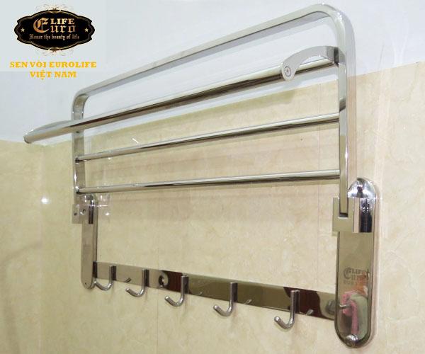 Kệ treo khăn tắm inox đa chức năng Eurolife EL-B6-2.jpg