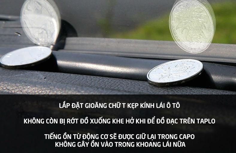 gioang cao su chong on kep kinh lai gioang T