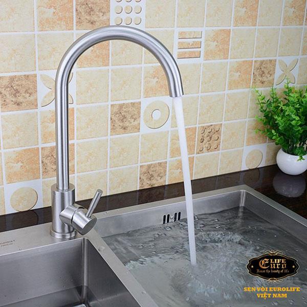 Vòi rửa chén nóng lạnh Inox SUS 304 Eurolife EL-T003-55.jpg