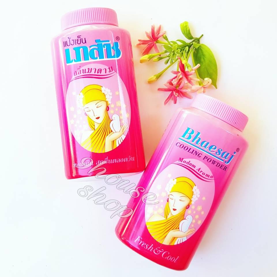 Phấn Lạnh Bhaesaj Thái Lan 50Gr (Cooling Powder) - Madam Aroma