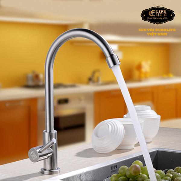 Vòi rửa chén lạnh Inox SUS 304 Eurolife EL-T017-8.jpg