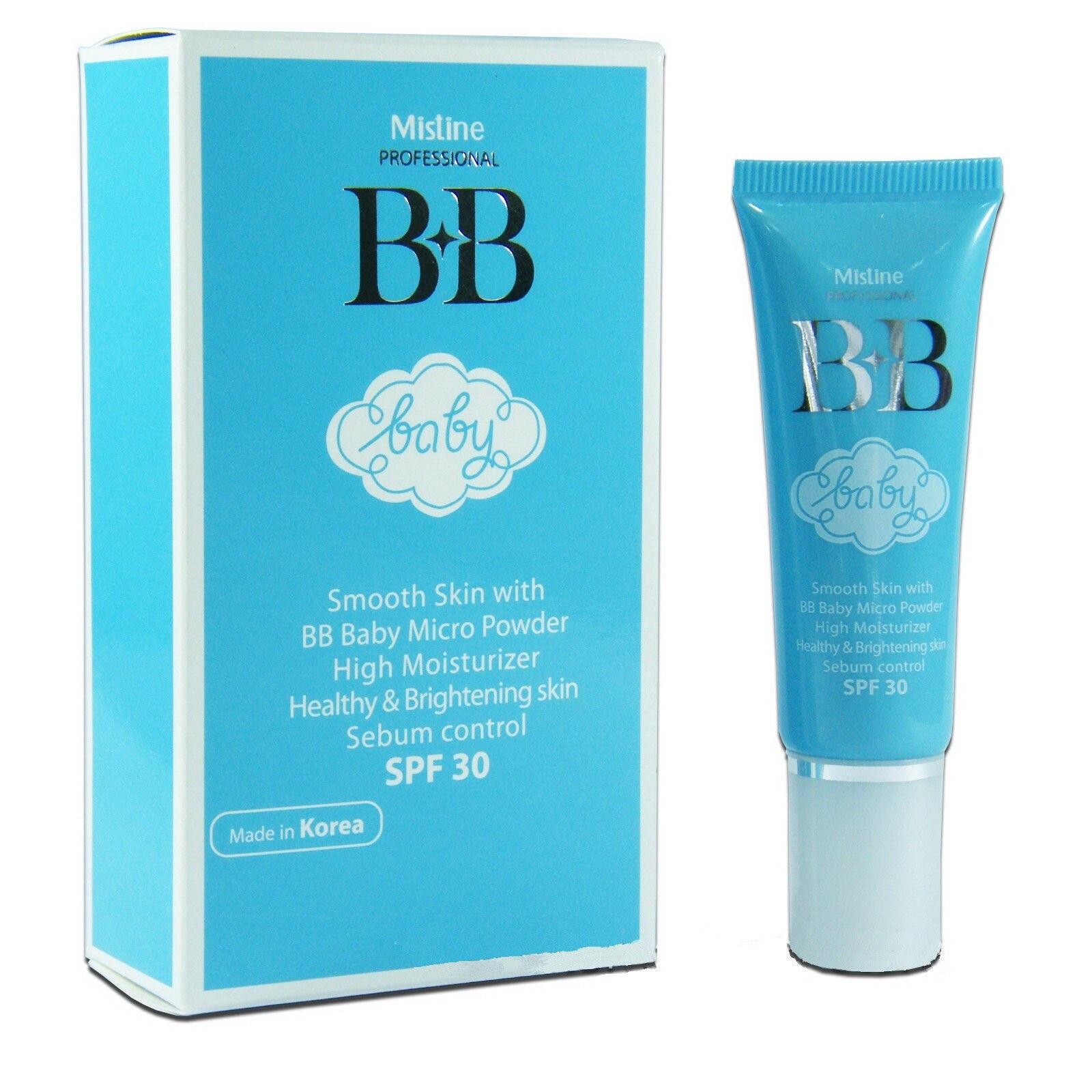 [Hcm]Kem Nền Bb Baby Face Cream Mistine Che Khuyết Điểm Toàn Diện Thích Hợp Cho Da Nhờn - Hx1888 - Trang Điểm Mặt - Kem Nền Nữ