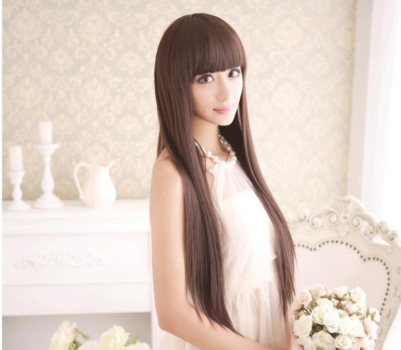 [HCM]Tóc giả nữ hàn quốc + Tặng kèm lưới T51