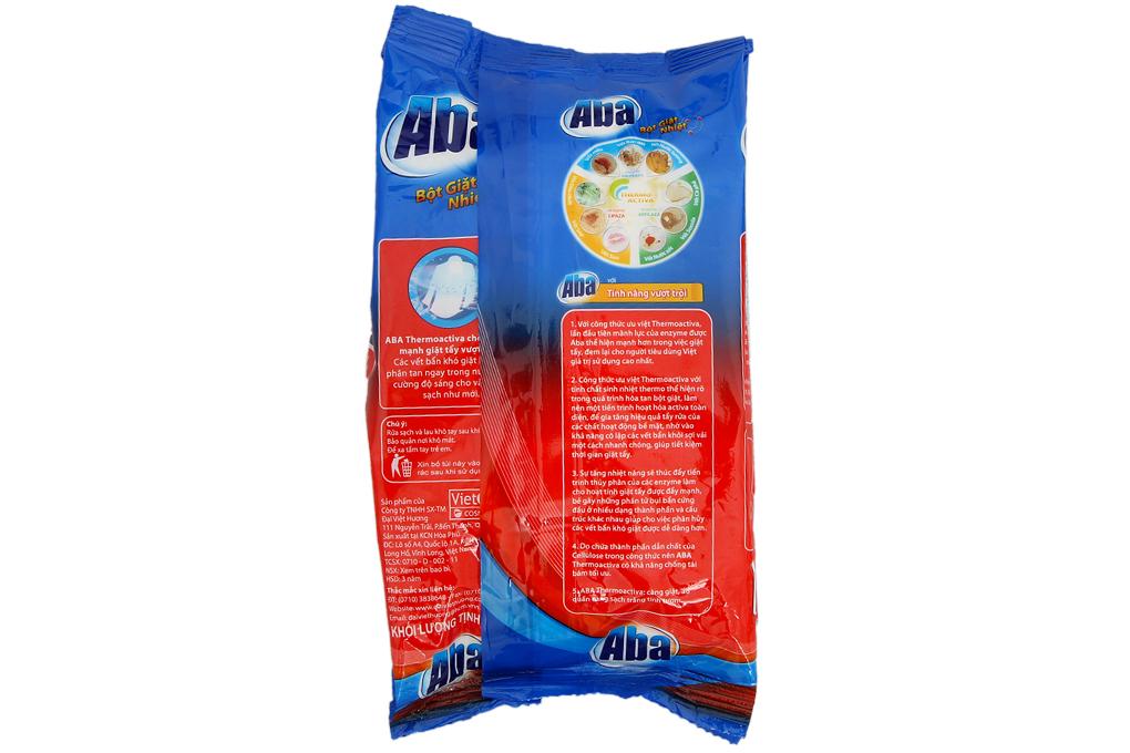 Bột giặt Aba Sạch tinh tươm 400g