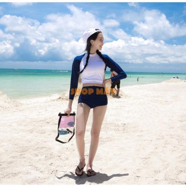 Đồ Bơi 2 Mảnh Tay Dài AT062 Shop Mây