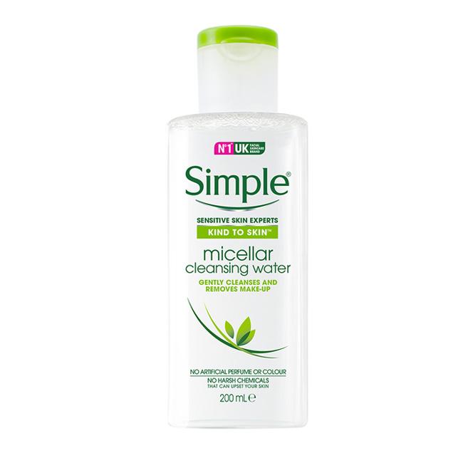 [HCM]Nước tẩy trang Simple Kind To Skin Micellar Cleansing Water 200ml